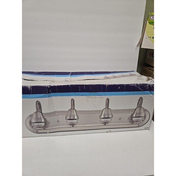 Westinghouse 63103 24"W 4 Light Bathroom Vanity Light - Brushed Nickel TESTED - Picture 1 of 5